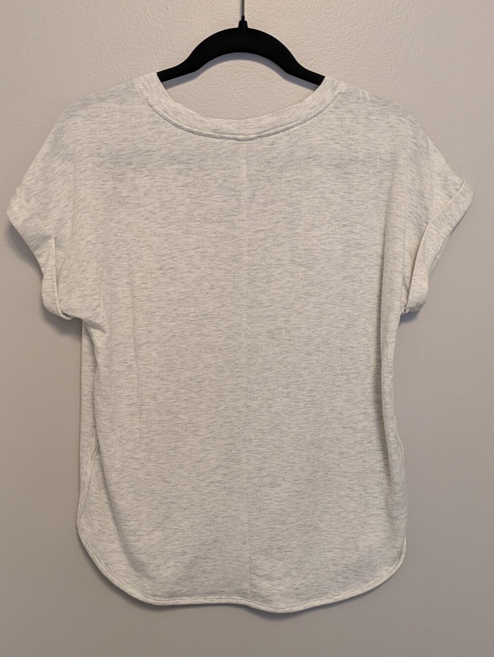 Cupio Gray V Neck T Shirt - Picture 3 of 3
